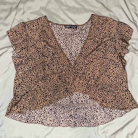 SHEIN Dalmatian print top - Picture 2 of 2